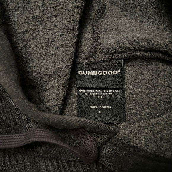 DUMBGOOD x THE BIG LEBOWSKI "Mark It Zero" Pullover Hoodie MEDIUM NWT - Picture 5 of 9